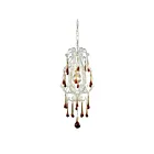 ELK Home Opulence 12003-1AMB Antique White 1 Light 100W Mini Pendant