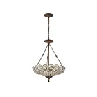 ELK Home 12024-5 Christina 300W 5-Lights Mocha Chandelier