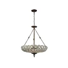 ELK Home 12025-6 Christina 360W 6-Lights Mocha Chandelier