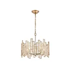 ELK Home 12134-5 Equilibrium 300W 5-Lights Matte Gold Chandelier