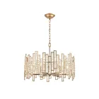 ELK Home 12135-6 Equilibrium 360W 6-Lights Matte Gold Chandelier