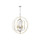 ELK Home 12265-9 Geosphere 540W 9-Lights Polished Nickel Chandelier