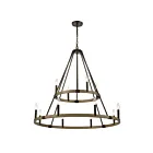 ELK Home 12319-12 Transitions 720W 12-Lights Oil Rubbed Bronze Chandelier