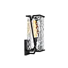ELK Home 1250-MB-CW Waterfall Matte Black Outdoor Wall Mount