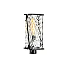 ELK Home 1252-MB-CW Waterfall Matte Black Outdoor Post Lantern