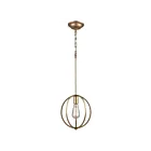 ELK Home Stanton 12845-1 Matte Gold 1 Light 100W Mini Pendant