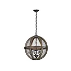ELK Home Renaissance Invention 140-007 Weathered Zinc 3 Lights 180W Pendant