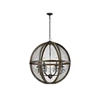 ELK Home Renaissance Invention 140-008 Weathered Zinc 6 Lights 360W Pendant