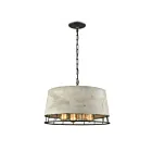 ELK Home 14319-4 Brocca 240W 4-Lights Silverdust Iron Chandelier