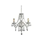ELK Home 144-015 Theatre 180W 3-Lights Clear Chandelier