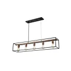 ELK Home Rigby 14463-5 Oil Rubbed Bronze 5 Lights 300W Linear Chandelier