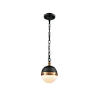 ELK Home Harmelin 14474-1 Matte Black 1 Light 60W Mini Pendant