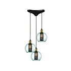 ELK Home Bremington Configurable 14530-3 Oil Rubbed Bronze 3 Lights 180W Multi Pendant