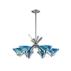 ELK Home 1475-6CAR Refraction 18W 6-Lights Polished Chrome Chandelier