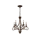 ELK Home 15042-5 Gloucester 300W 5-Lights Weathered Bronze Chandelier