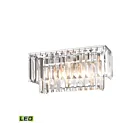 ELK Home Palacial 15211-2-LED Polished Chrome 2 Lights 9.6W LED Vanity Light