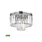 ELK Home Palacial 15213-1-LED Polished Chrome 1 Light 4.8W LED Flush Mount