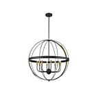 ELK Home 15287-8 Caldwell 480W 8-Lights Matte Black Chandelier