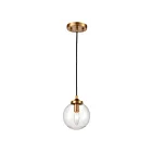 ELK Home Boudreaux 15343-1 Antique Gold 1 Light 60W Mini Pendant