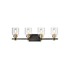 ELK Home Cambria 15403-4 Matte Black 4 Lights 240W Vanity Light