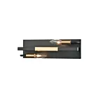 ELK Home Heathrow 15452-2 Matte Black 2 Lights 120W Vanity Light