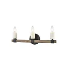 ELK Home Stone Manor 15468-3 Matte Black 3 Lights 180W Vanity Light