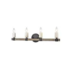 ELK Home Stone Manor 15469-4 Matte Black 4 Lights 240W Vanity Light