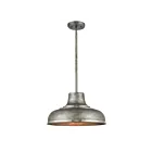ELK Home Kerin 15575-1 Polished Nickel 1 Light 60W Pendant