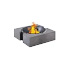 ELK Home 157-084 Gray Volcano Fire Pit