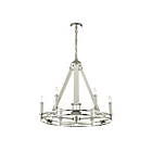 ELK Home 16352-6 Bergamo 360W 6-Lights Polished Nickel Chandelier