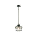 ELK Home Seaway Passage 16515-1 Satin Nickel 1 Light 60W Mini Pendant