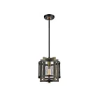 ELK Home Woodbridge 16546-1 Matte Black 1 Light 60W Mini Pendant