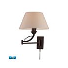 ELK Home Elysburg 17026-1-LED Aged Bronze 1 Light 9.5W LED Wall Sconce