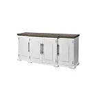 ELK Home 17217 Off White Locksmith Credenza - 4 Door