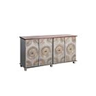 ELK Home 17609 Matte Gold Redmond Credenza