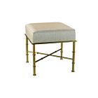 ELK Home 180-014 Metallic Cream Gold Cane Stool