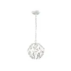 ELK Home Circeo 18123-1 Antique White 1 Light 100W Mini Pendant