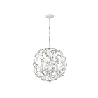 ELK Home 18124-4 Circeo 240W 4-Lights Antique White Chandelier