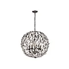 ELK Home 18135-5 Circeo 300W 5-Lights Deep Rust Chandelier