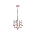 ELK Home 18152-3 Circeo 180W 3-Lights Light Pink Chandelier