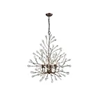 ELK Home 18243-6 Crislett 360W 6-Lights Sunglow Bronze Chandelier