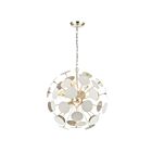 ELK Home 18285-6 Modish 360W 6-Lights Matte White Chandelier