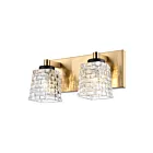 ELK Home 18611-2 6W Satin Brass Bathroom Vanity Light