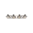 ELK Home Davenay 18643-4 Satin Nickel 4 Lights 240W Vanity Light
