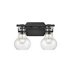 ELK Home Salamanca 18671-2 Matte Black 2 Lights 120W Vanity Light