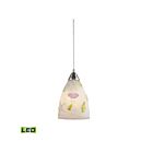 ELK Home Seashore Configurable 20000-1-LED Satin Nickel 1 Light 9.5W LED Multi Pendant