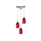 ELK Home Galaxy Configurable 20001-3RG Satin Nickel 3 Lights 180W Multi Pendant