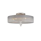 ELK Home Alexis 20006-5 Antique Silver 5 Lights 300W Semi Flush Mount