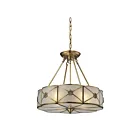 ELK Home 22004-4 Preston 240W 4-Lights Brushed Brass Chandelier