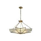 ELK Home 22013-8 Decostar 480W 8-Lights Brushed Brass Chandelier